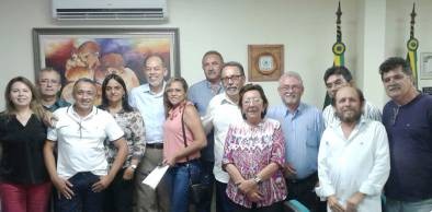 Servidores da UVA participam de encontro com Secretário da SECITECE, em Fortaleza