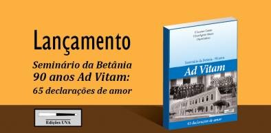 Livro sobre 90 anos do Seminário da Betânia será lançado neste sábado, no campus da Betânia