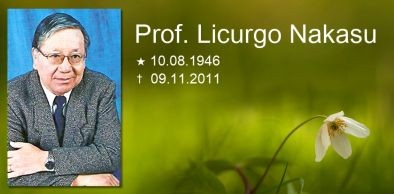 Professor Licurgo Nakasu, morre aos 65 anos