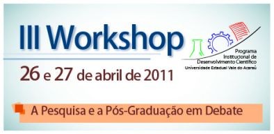 Programa de Desenvolvimento Científico da UVA inicia Workshop nesta terça-feira, 26 de abril