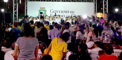 Reitor da UVA participa de inauguração de obras do Governo do Estado em Sobral