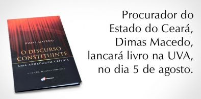O autor proferirá, ainda, palestra sobre Constituição e corrupção do Direito, na quinta-feira, 5 de agosto, no campus da Betânia.
