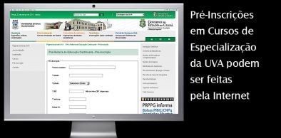 Serviço de pré-inscrição via Internet é válido para cursos oferecidos pela UVA em Sobral