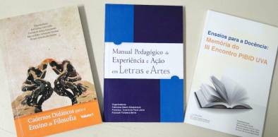 Lançados três livros do Programa PIBID/UVA