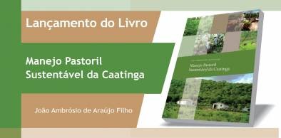 Livro Manejo Pastoril Sustentável da Caatinga será lançado na UVA