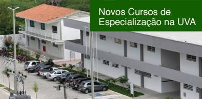 UVA abre inscrições para novos cursos de especialização em cinco áreas