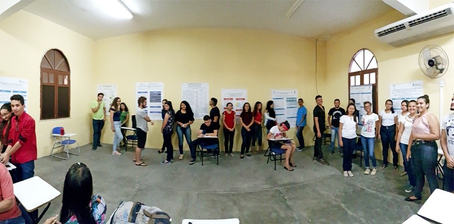 Estudantes de Ciências Biológicas apresentam trabalhos desenvolvidos como iniciação à prática de pesquisa
