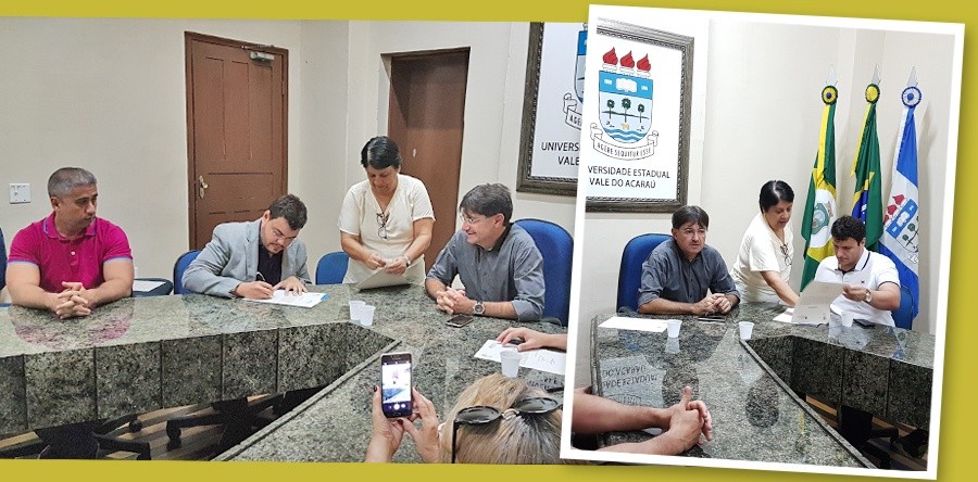 Reitor da UVA dá posse a professores dos cursos de Filosofia e Química admitidos em Concurso Público