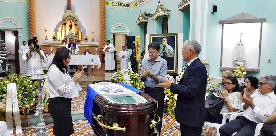 UVA despede-se de José Teodoro Soares com homenagens no campus da Betânia