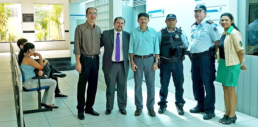 Comandante do 3º BPM de Sobral é recebido por Reitor da UVA para discutir parcerias com Universidade