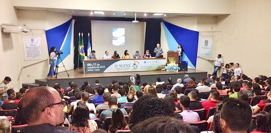 UVA sedia IV Simpósio de Geografia Física do Nordeste