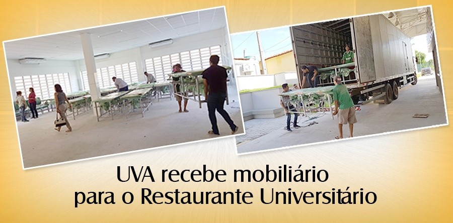 UVA recebe mobiliário para o Restaurante Universitário
