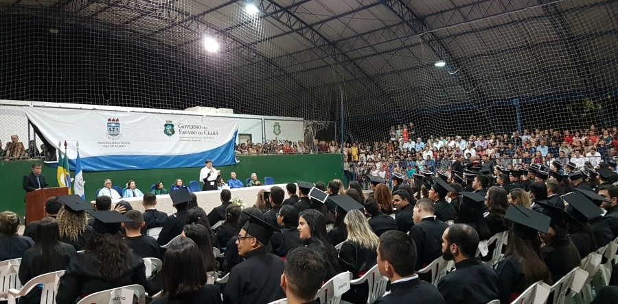 UVA outorga de grau a 375 formandos de 26 cursos de graduação no Semestre 2018.2