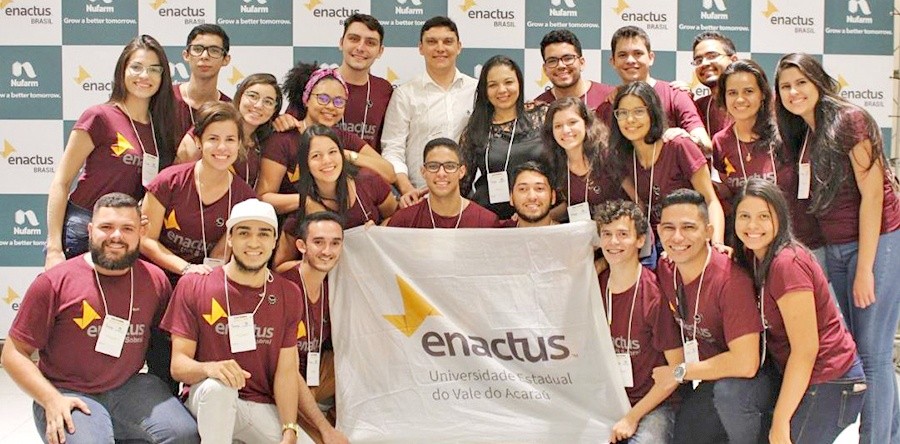 Time Enactus UVA é único do Ceará escolhido para apresentação de projeto de sustentabilidade no campo desenvolvido em Sobral