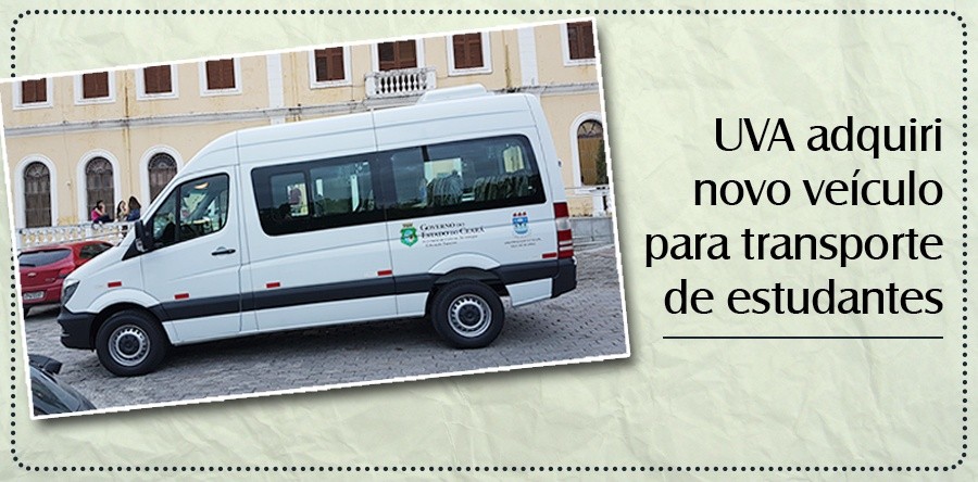 UVA adquire novo veículo para transporte de estudantes