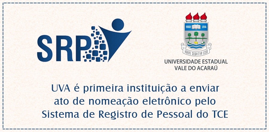 UVA é primeira instituição a enviar ato de nomeação eletrônico pelo Sistema de Registro de Pessoal do TCE