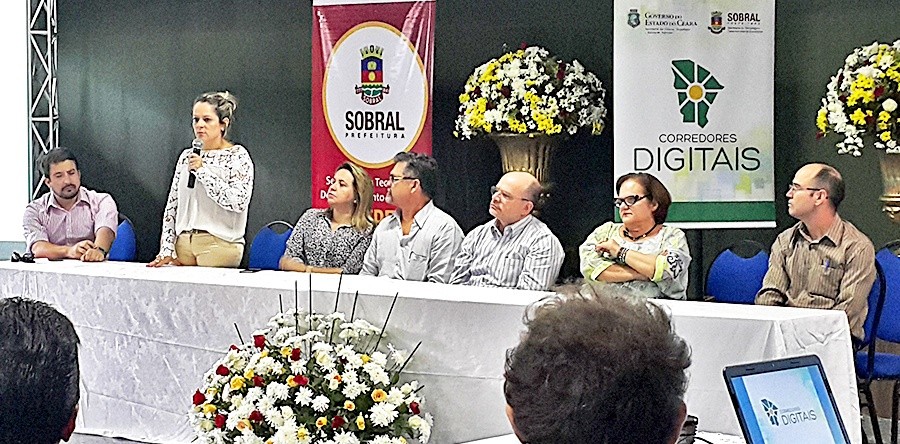 UVA participa de apresentação de ações do Projeto Corredores Digitais em Sobral