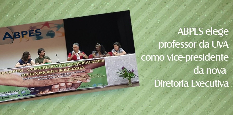 ABPES elege professor da UVA como vice-presidente da nova Diretoria Executiva