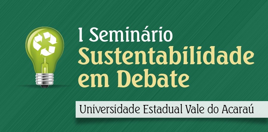 PROED promoverá I Seminário “Sustentabilidade em Debate” com apresentações de trabalhos de conclusão de curso