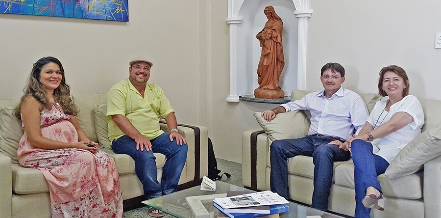 Reitor recebe Diretor da Fiocruz Ceará em visita à UVA