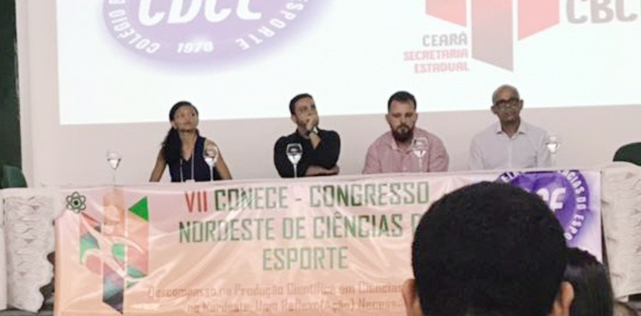 Estudantes e professores do Curso de Educação Física da UVA apresentam trabalhos no VII Congresso Nordeste de Ciências do Esporte