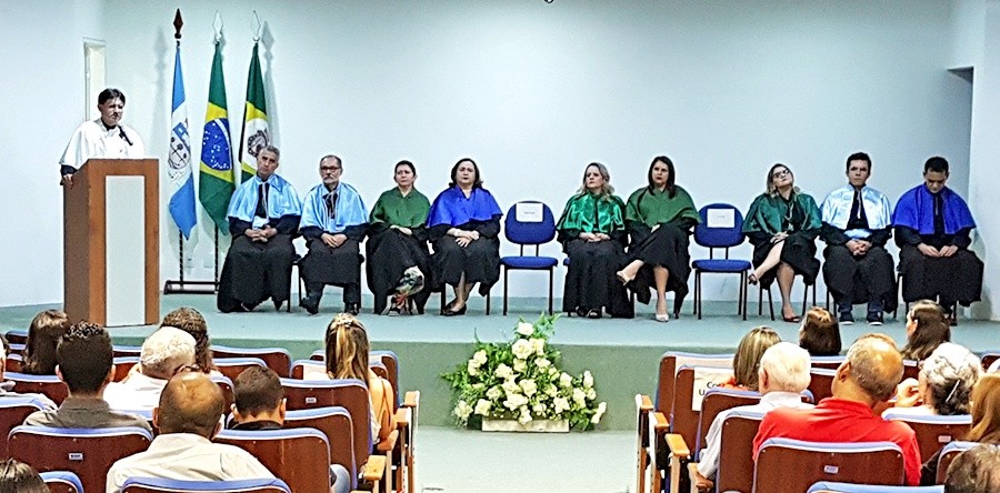 Novos pró-reitores e diretores de Centros de Ensino da UVA são empossados em solenidade no campus do Derby