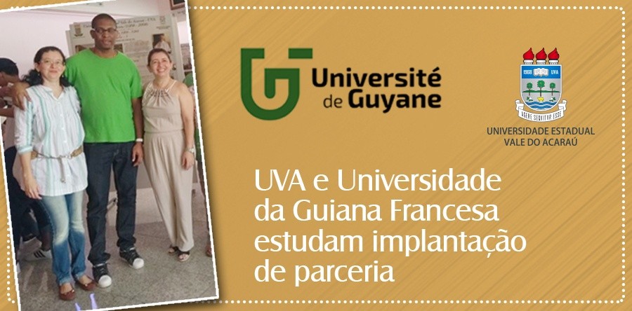 UVA e Universidade da Guiana Francesa estudam implantação de parceria