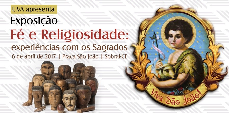 Produção acadêmica do Curso de História da UVA será mostrada em exposição sobre Fé e Religiosidades, no Centro Histórico de Sobral