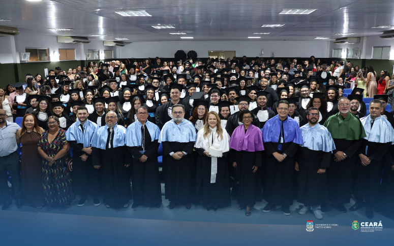 Solenidade de Outorga de Grau 2025.2 da UVA forma mais de 300 novos profissionais em quatro dias de cerimônias