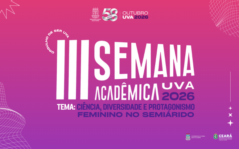 III Semana Acadêmica da UVA reúne ensino, pesquisa, extensão e pós-graduação em outubro